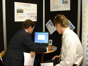 Demonstrating at the Staffs In-Business Show